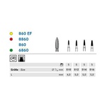 Komet timantti 860/FG liekki / luoti