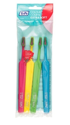 Tepe Hammasharja aikusten/junior Colour Compact extra soft