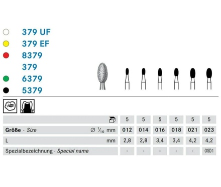 Komet timantti 379/FG muna