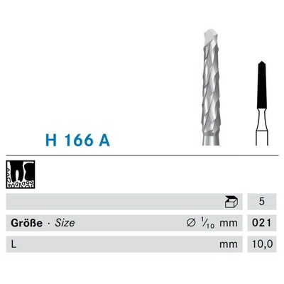 Lindeman kovametalli H 166A/ 10mm