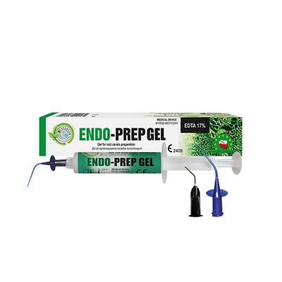 Endo-Prep EDTA geeli ruiskussa