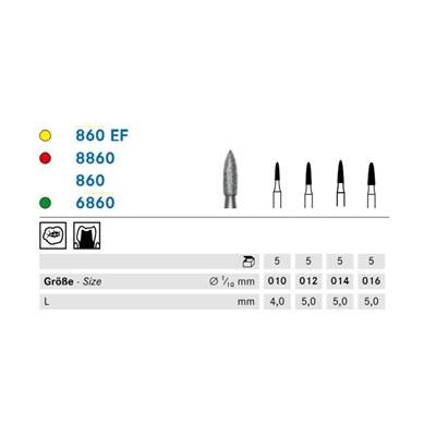 Komet timantti 860/FG liekki / luoti