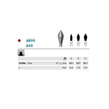 Komet timantti 899/FG salmiakki / okklusaali