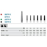 Komet timantti C 6879K/012 FG kapeneva torpedo 10mm 1 x 5 kpl