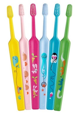 Hammasharja vauva/lasten TePe Mini kuvalla extra soft 0-4 v.