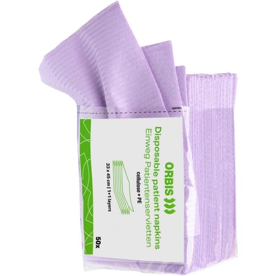 ORBIS servietti muovitettu 33x45cm violetti