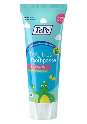 Hammastahna lasten 3-6v. Tepe Daily Kids 1000ppm