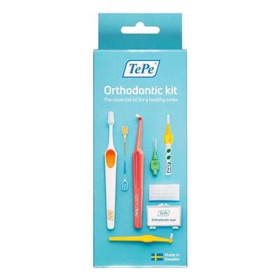 TePe Orthodontic kit kotihoitopakkaus potilaalle
