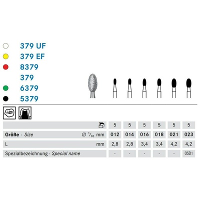 Komet timantti 379/FG muna