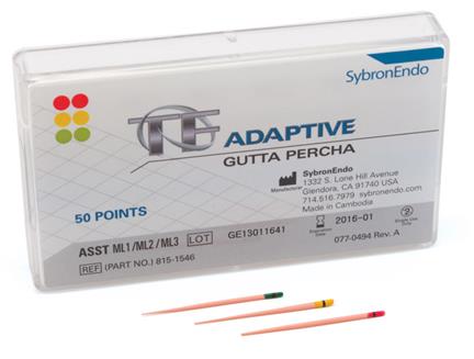 TF Adaptive guttaperkkanasta