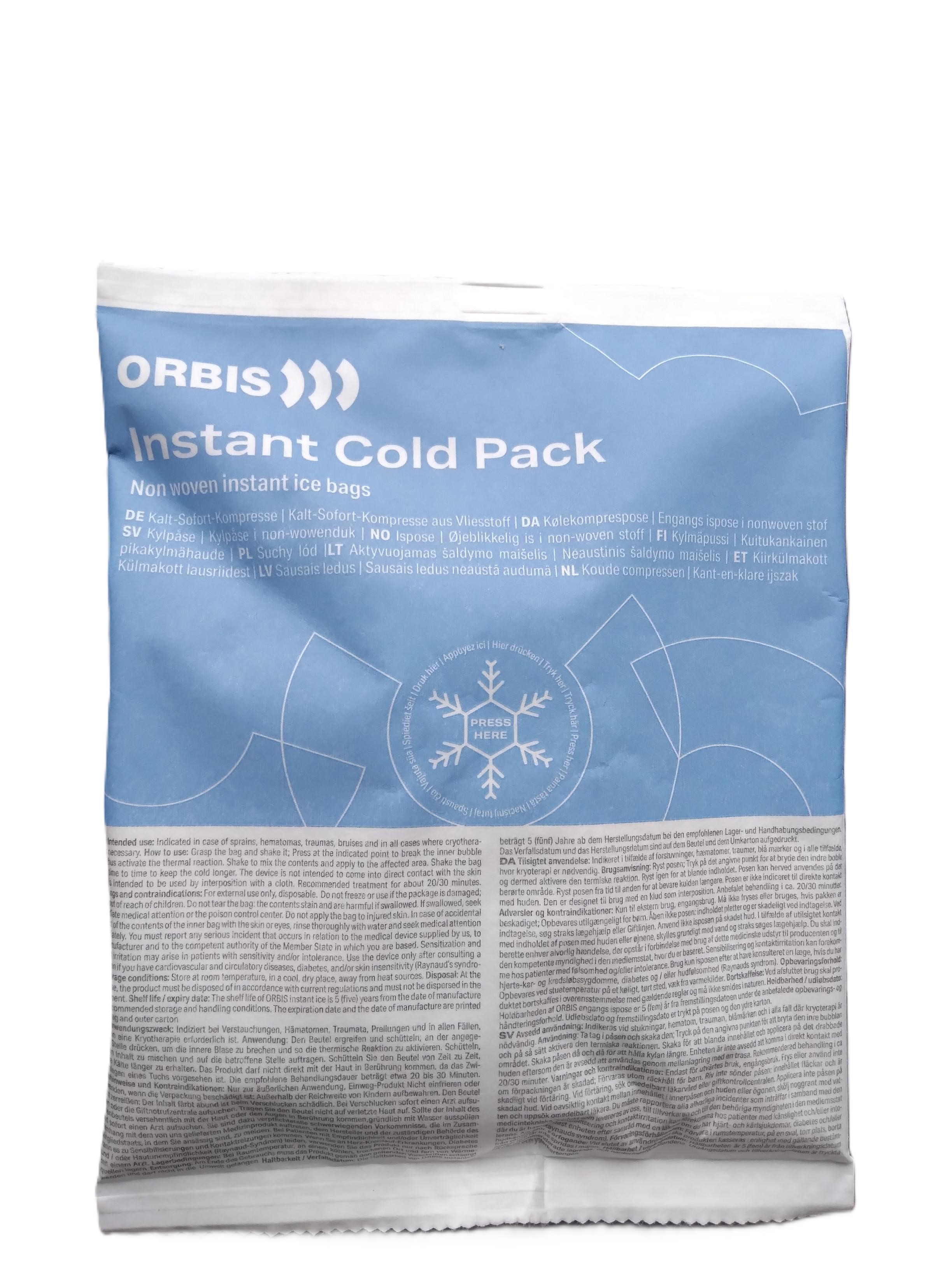 ORBIS Kylmäpussi aktivoitava