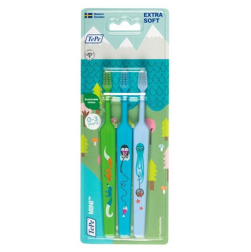 TePe Hammasharja vauva/lasten Mini extra soft kuvalla