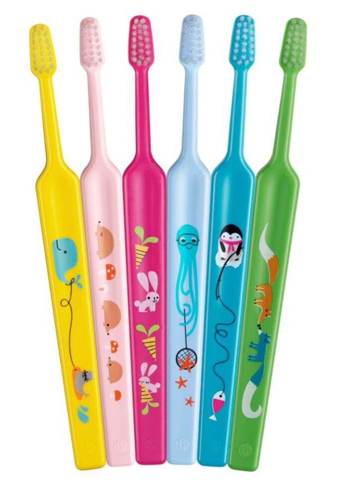 Hammasharja vauva/lasten TePe Mini kuvalla extra soft 0-4 v.