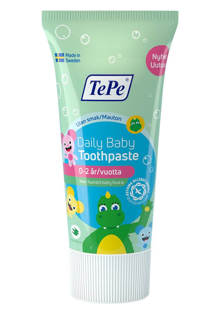 Hammastahna lasten 0-2v. Tepe Daily Baby 1000ppm