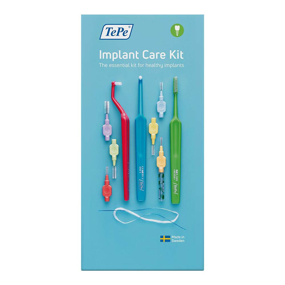 TePe Implant Care Kit kotihoitopakkaus potilaalle