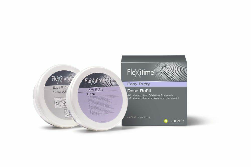 Flexitime Easy Putty base+catalyst purkki vaaleanvioletti