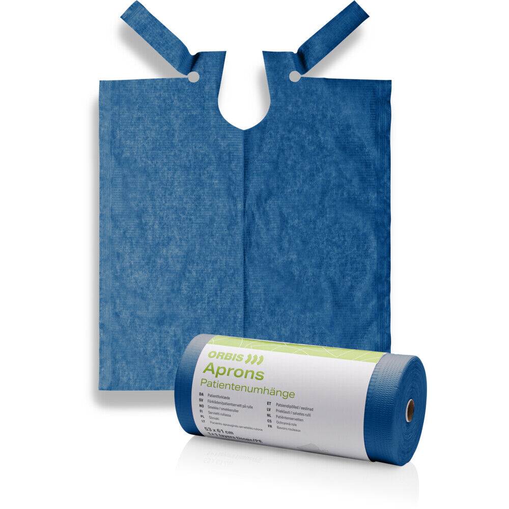 ORBIS servietti muovitettu 61x53cm tummansininen rullassa