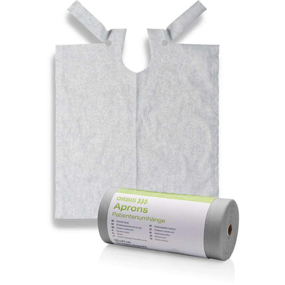 ORBIS servietti muovitettu 61x53cm harmaa rullassa