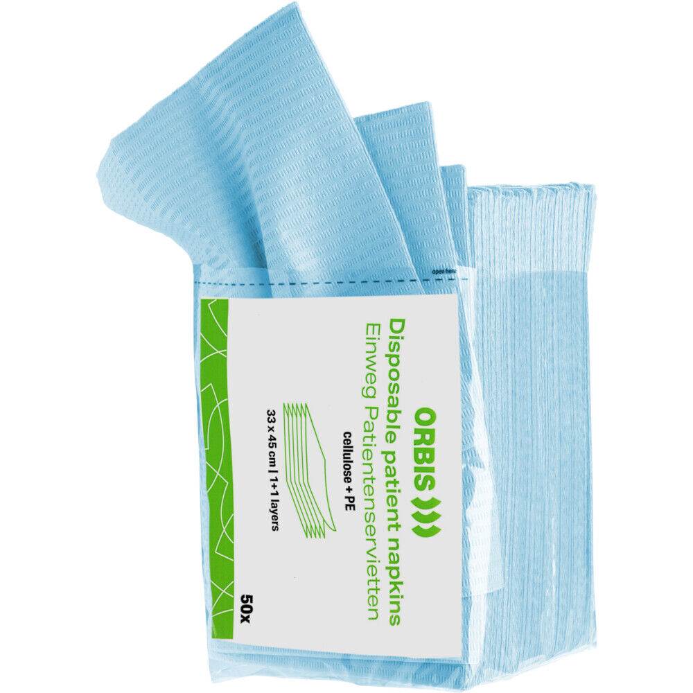 ORBIS servietti muovitettu 33x45cm vaaleansininen